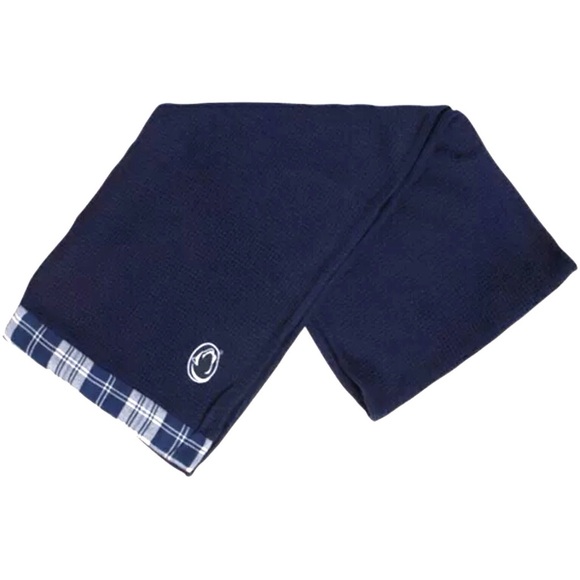 Penn State Nittany Lions Blue Thermal Waffle Knit Infinity Scarf One Size - Picture 5 of 7